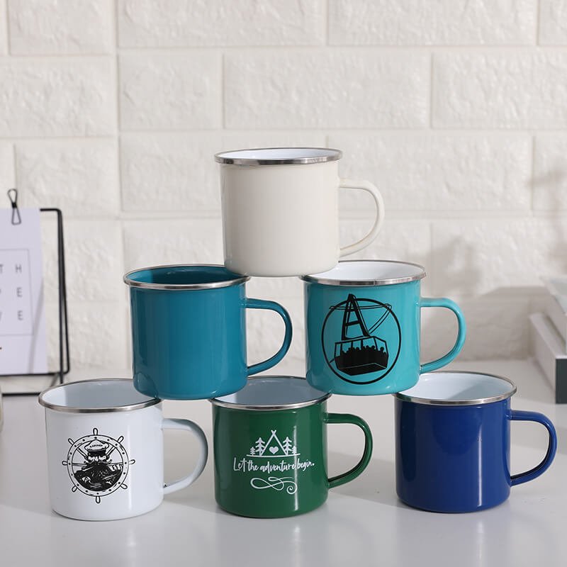 Personalised Enamel Mugs