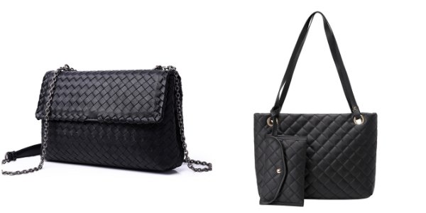 Gesteppte Tasche