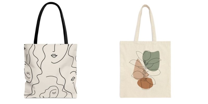 Minimalistische Designs