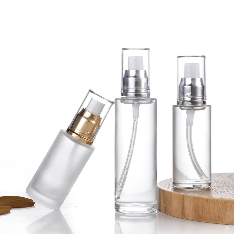 Bouteilles de lotion en verre