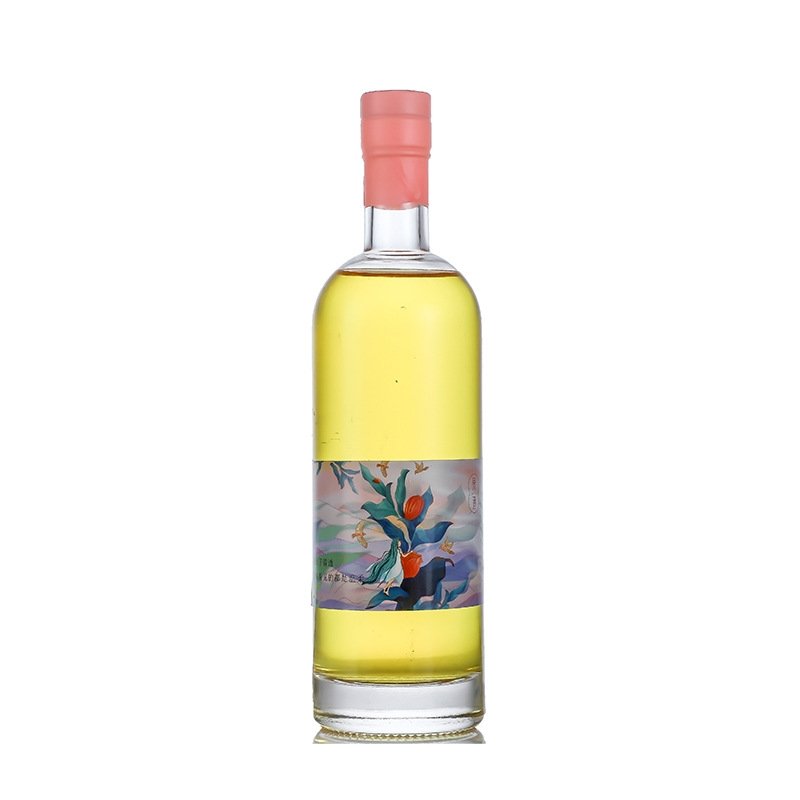 Gin Glasflasche